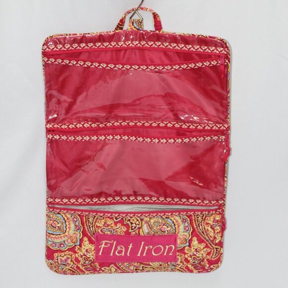 Quilted Hanging Cosmetic & Jewelry Travel Case - Picture 5 of 9